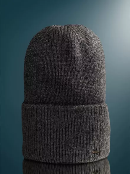 Шапка женская 12850 MARHATTER тёмно-серая (56-58)