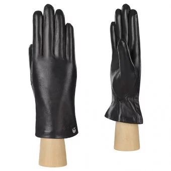 Перчатки женские FABRETTI, F14-1 black (размер 6.5)