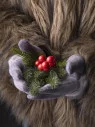 Перчатки женские Юйлин 7749 серые