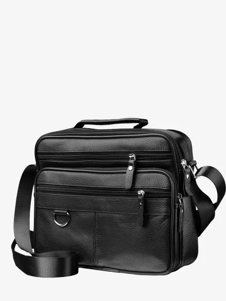 Сумка мужская Baggins 8720 черная Сумка мужская Baggins 8720 черная