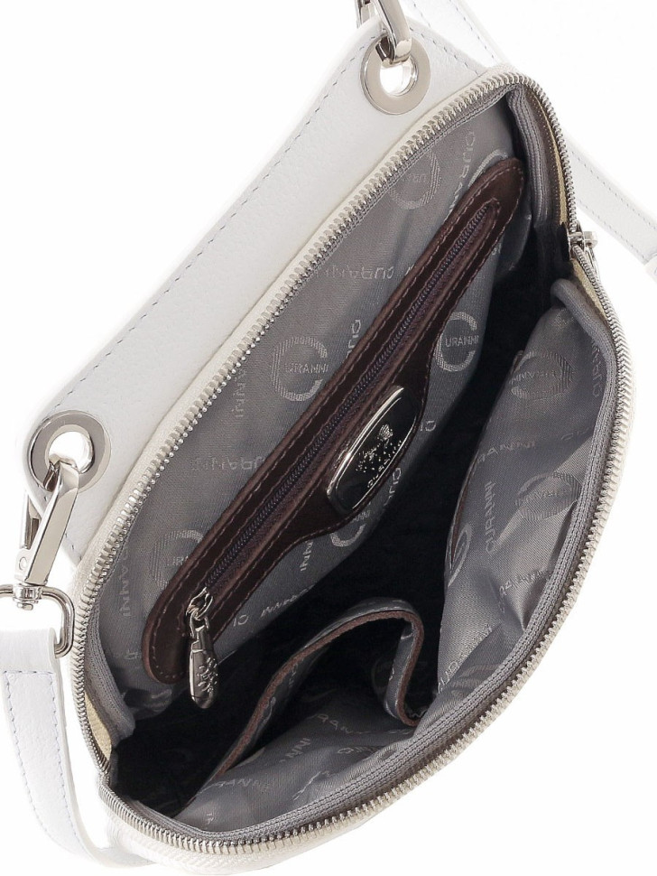 Сумка Curanni 2477 вителло белый/монет Сумка Curanni 2477 вителло белый/монет