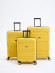Чемодан L'Case, Miami  без расширения жёлтый 