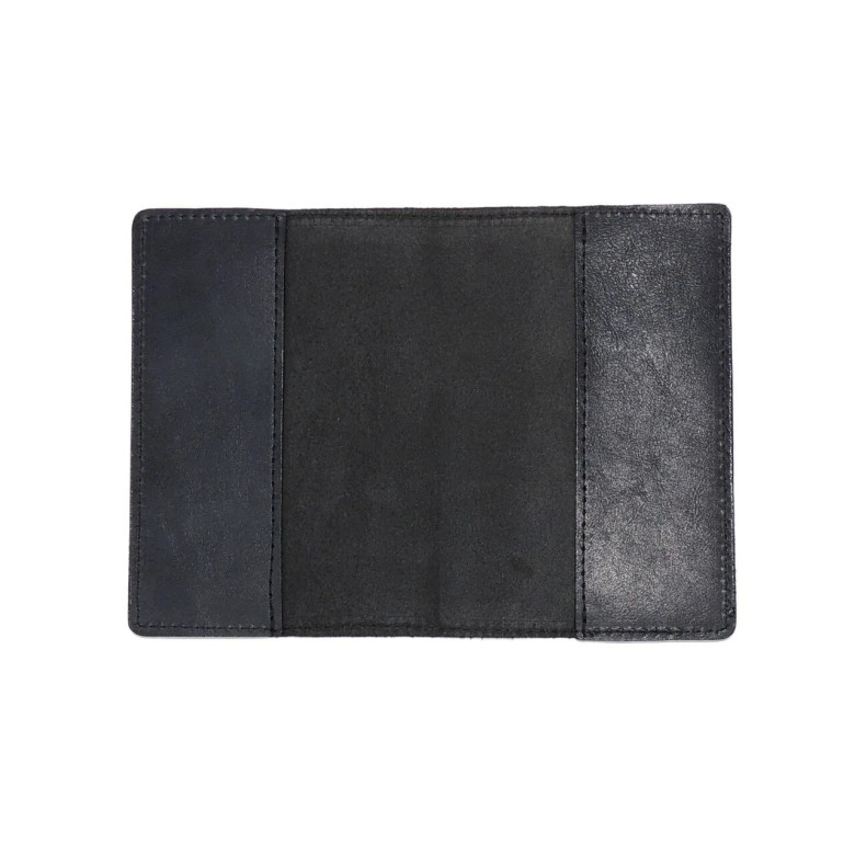 Обложка для паспорта Natalia Kalinovskaya Ом-61 медведь чёрная Обложка для паспорта Natalia Kalinovskaya Ом-61 медведь чёрная