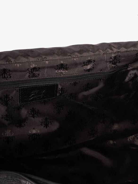 Сумка дорожная из кожи Maxsimo Tarnavsky, 1097 черная