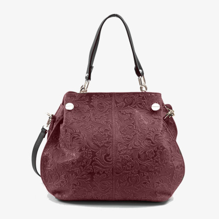 Сумка женская итальянская Roberta Firenze 245 sissi бордо Сумка женская итальянская Roberta Firenze 245 sissi бордо