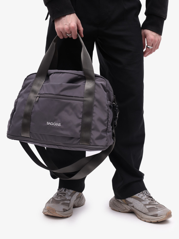 Сумка дорожно-спортивная Baggins 9230 серая