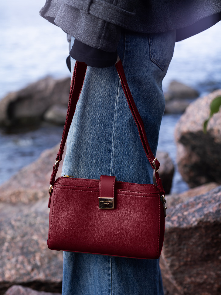 Сумка женская David Jones 7437-1 windsor wine Сумка женская David Jones 7437-1 windsor wine