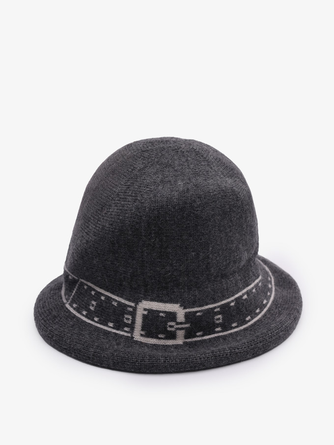 Шляпа Stigler 27-235 маренго/белый