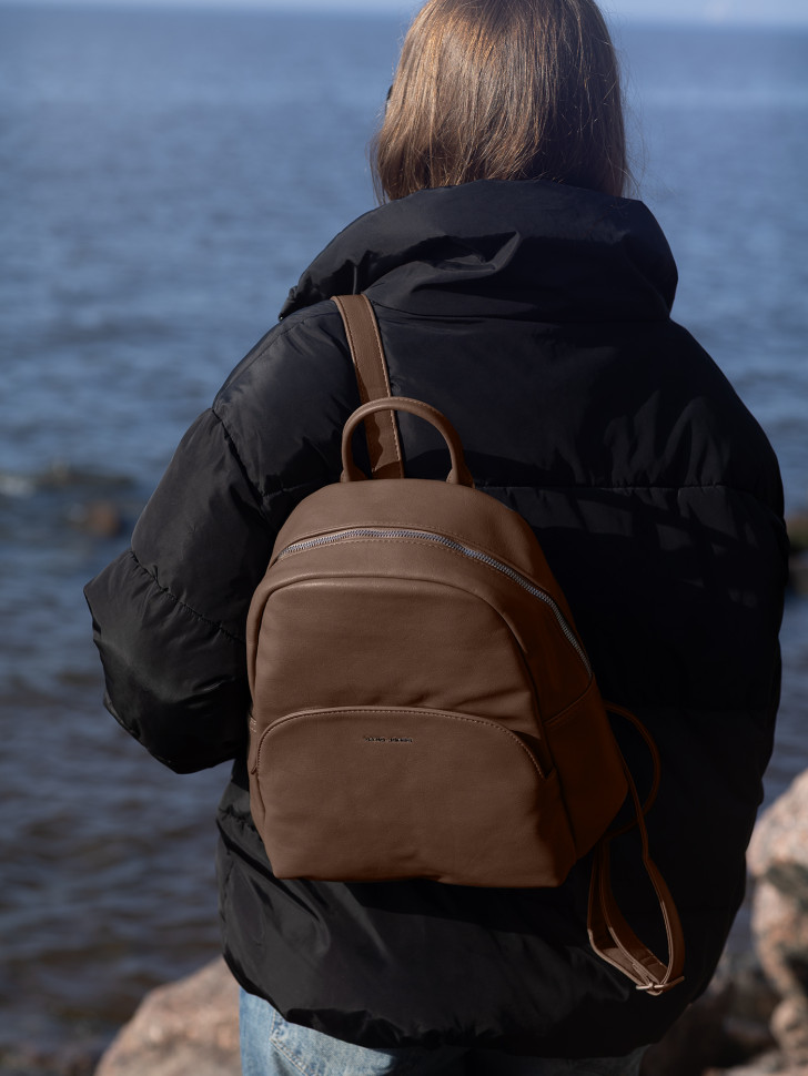 Рюкзак городской David Jones 7727 cocoa brown Рюкзак городской David Jones 7727 cocoa brown