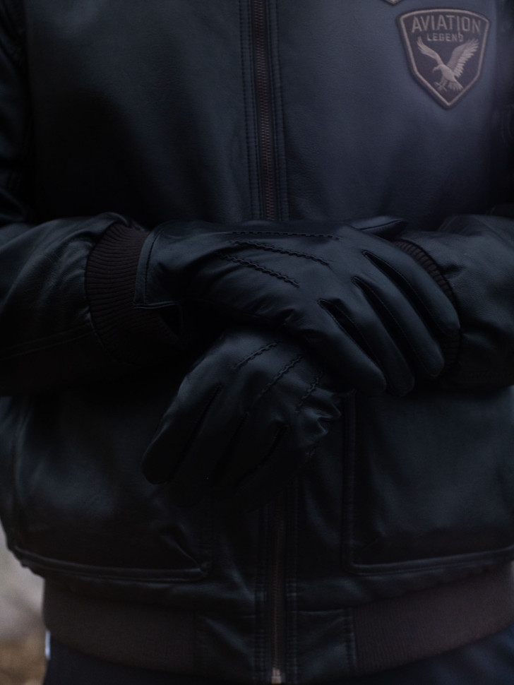 Перчатки мужские Baggins 401 черные 