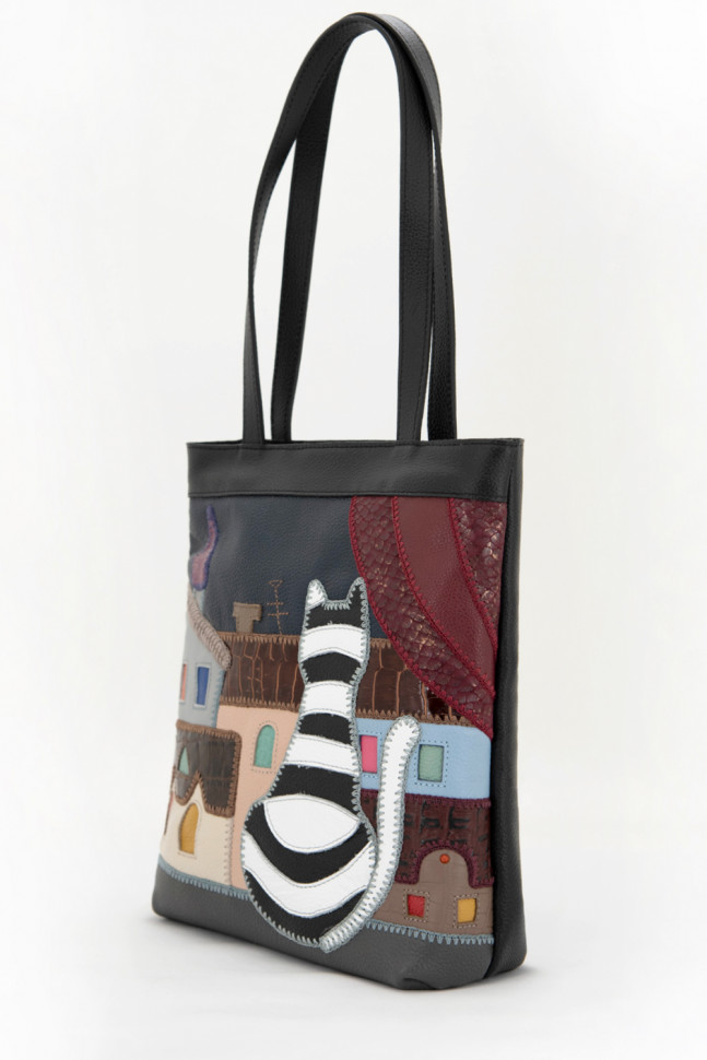 Сумка Protege ДС-528-305 "Окно ночь" черный флотер Сумка Protege ДС-528-305 "Окно ночь" черный флотер