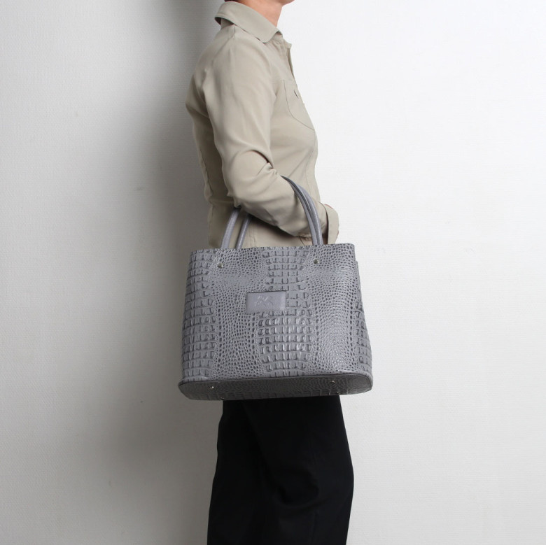 Сумка женская Maxsimo Tarnavsky 1926 чёрный крокодил