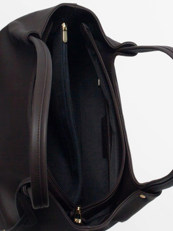 Сумка Richet 2535LG коричневая(856)