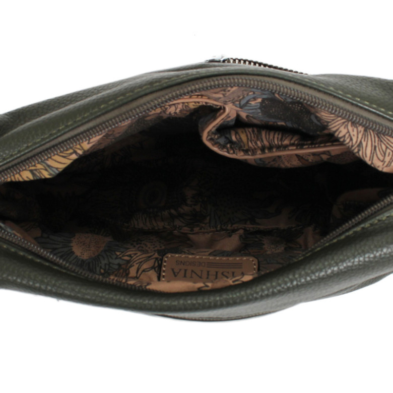 Сумка женская Vishnia, 0103 серая Сумка женская Vishnia, 0103 серая