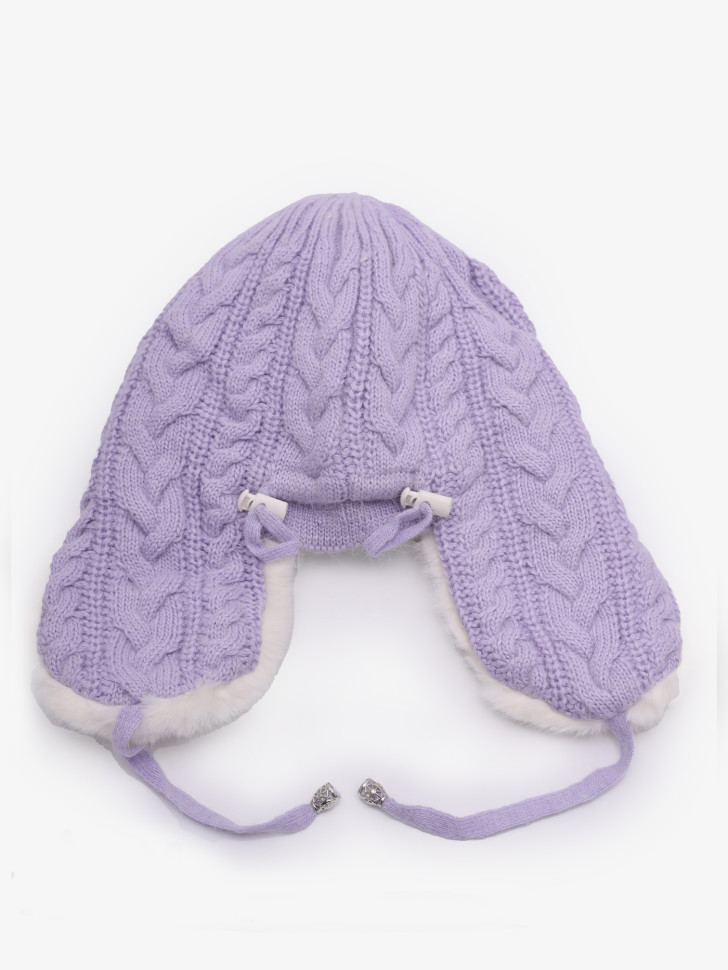 Ушанка Warm Goddess 2705 сирень Ушанка Warm Goddess 2705 сирень