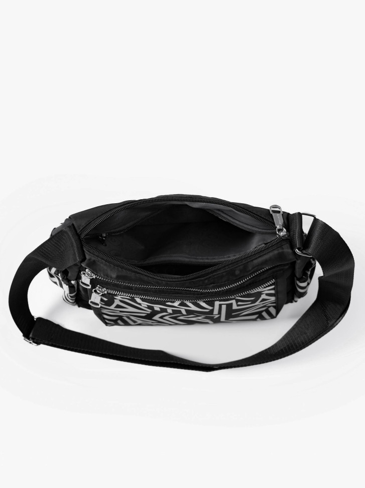 Сумка Ruilaisi, Б 1809 черная/белая Сумка Ruilaisi, Б 1809 черная/белая