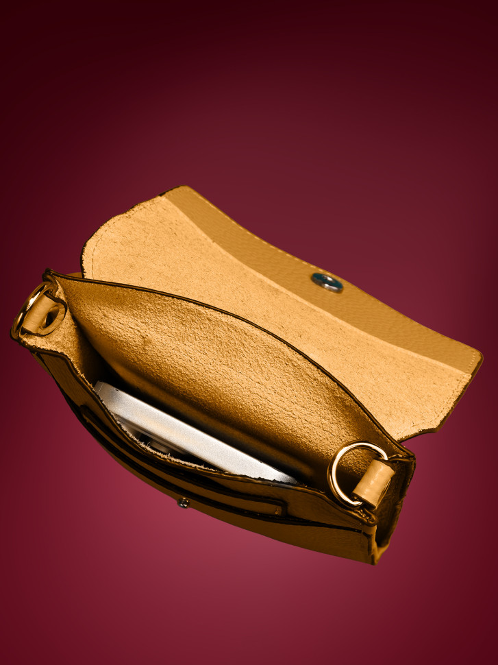 Сумка женская для телефона 5509 yellow