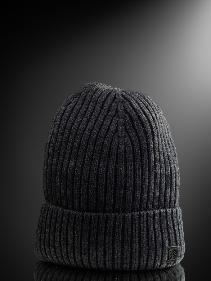 Шапка мужская 12780 MARHATTER серый (57-59)