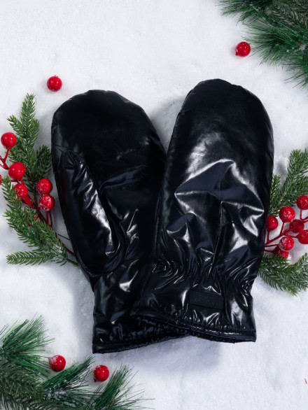 Варежки женские Baggins балонь. черные