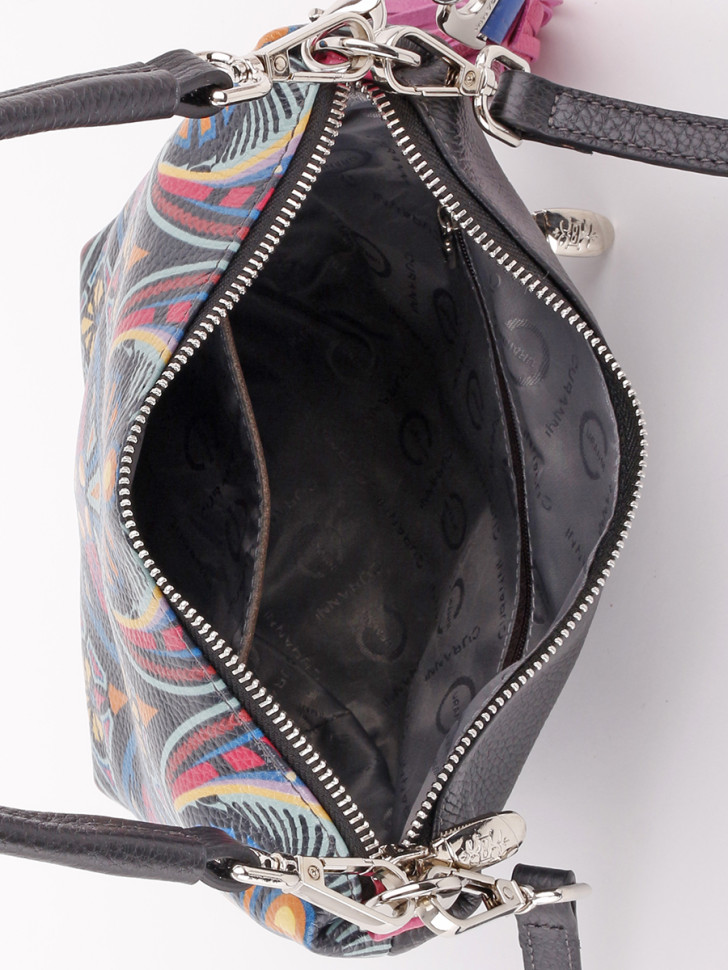 Сумка Curanni 2420 орнаменто черная