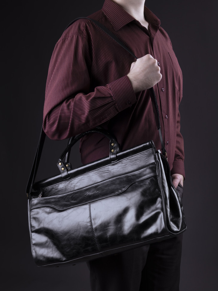 Сумка ДОР.BG 1077 чер.пулл-ап