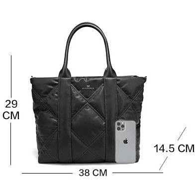 Сумка женская шоппер Alex&Mia 8401 black Сумка женская шоппер Alex&Mia 8401 black