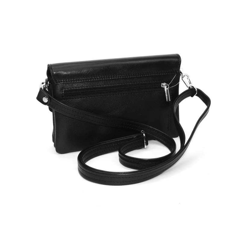 Черная женская кожаная сумка Natalia Kalinovskaya «Мальта»