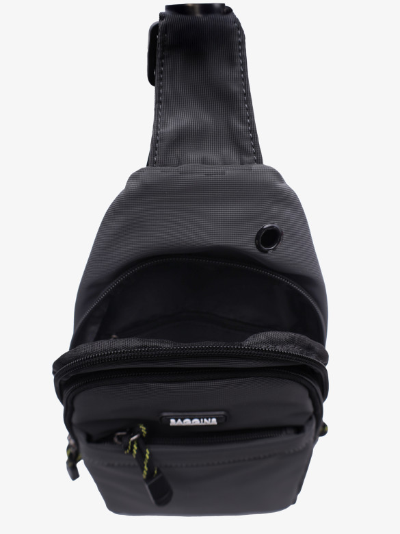 Рюкзак на одно плечо Baggins 3786 серый