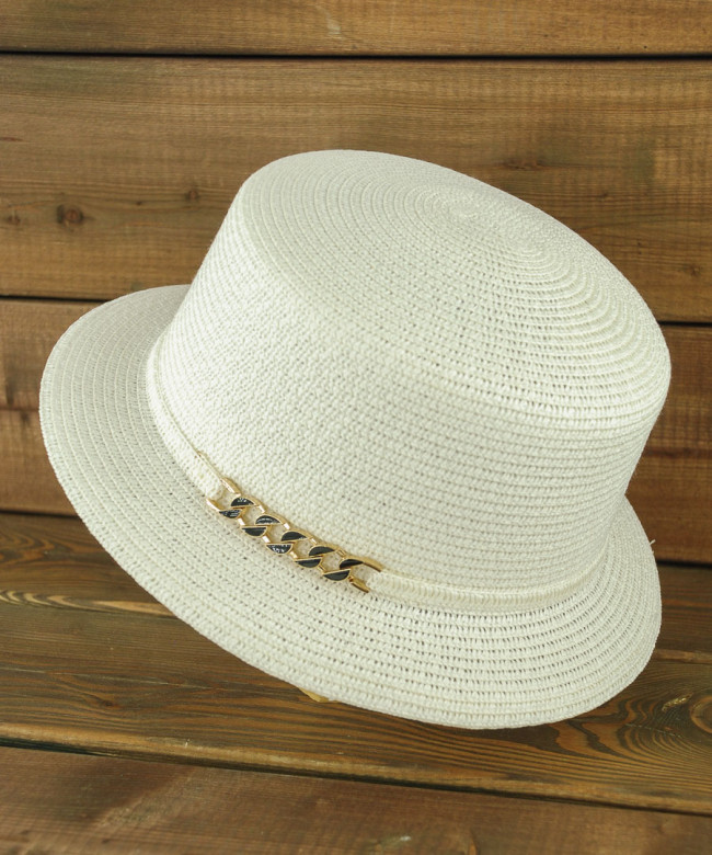 Шляпа женская FIJI29, 50299 белая Шляпа женская FIJI29, 50299 белая