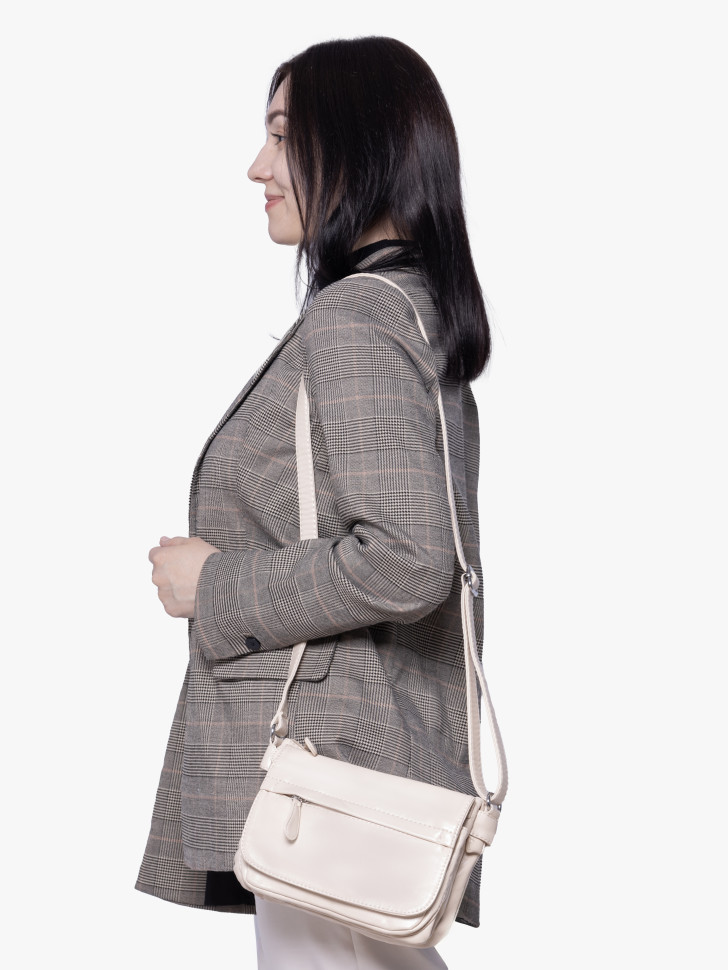 Сумка Runyi, RY-7019 светло-бежевая Сумка Runyi, RY-7019 светло-бежевая