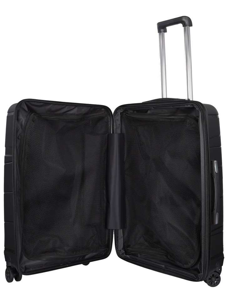 Чемодан RION+ 464 черный 24"