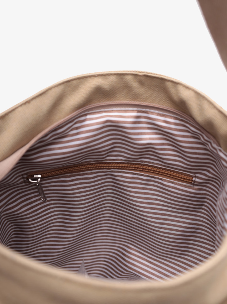 Сумка-рюкзак LanShaWan 761 бежевая Сумка-рюкзак LanShaWan 761 бежевая