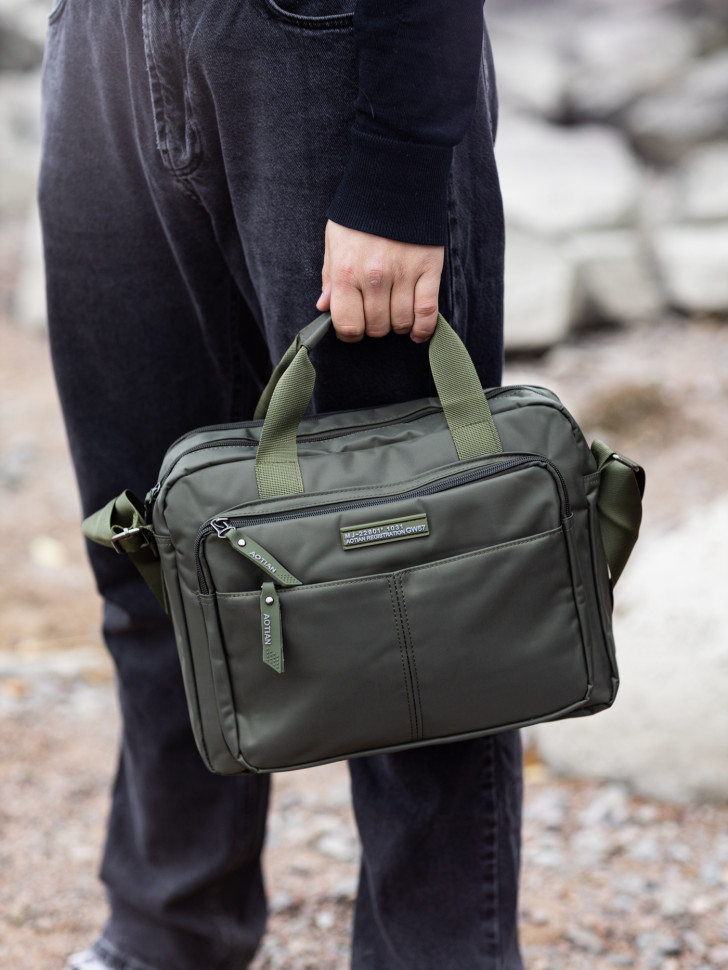 Сумка мужская Baggins 4087 хаки Сумка мужская Baggins 4087 хаки