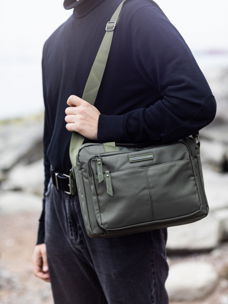 Сумка мужская Baggins 4087 хаки Сумка мужская Baggins 4087 хаки