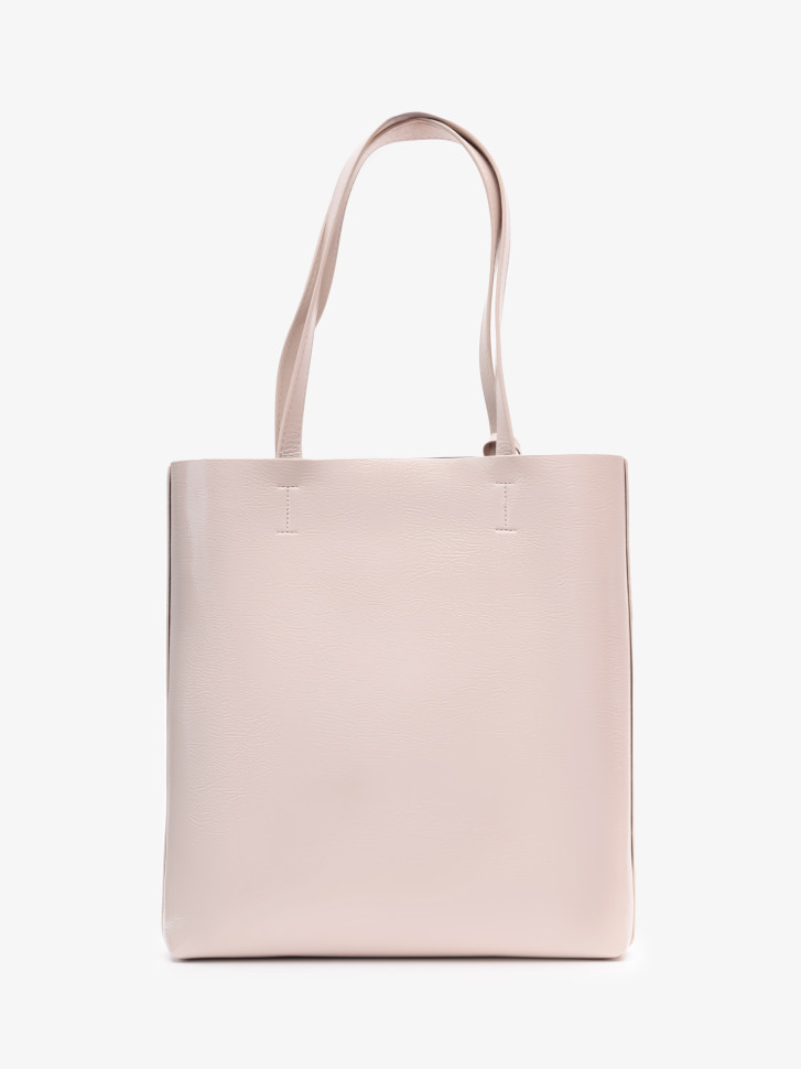 Сумка KDL-1300 лак молочный