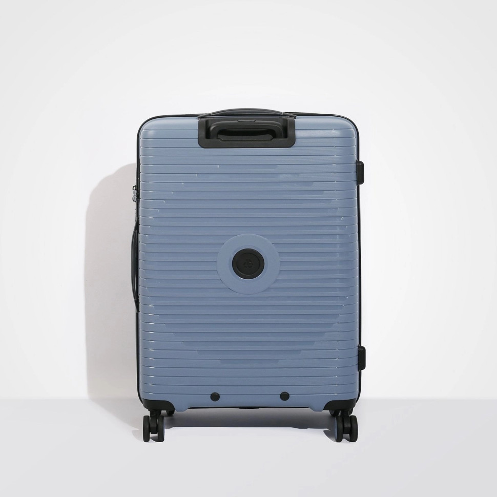 Чемодан Eberhart Eagle 50E-032 4 колеса серо-голубой