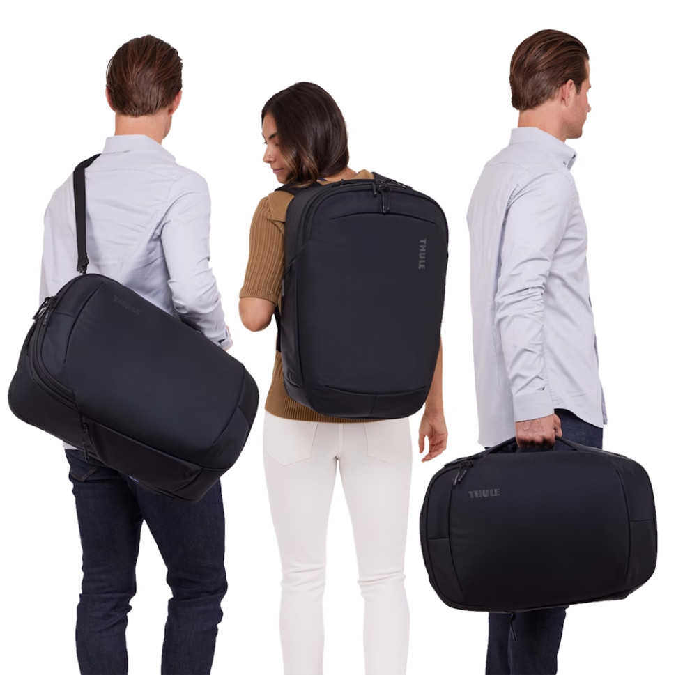 Рюкзак-трансформер для ручной клади Thule Subterra 2, 40L, Black Рюкзак-трансформер для ручной клади Thule Subterra 2, 40L, Black