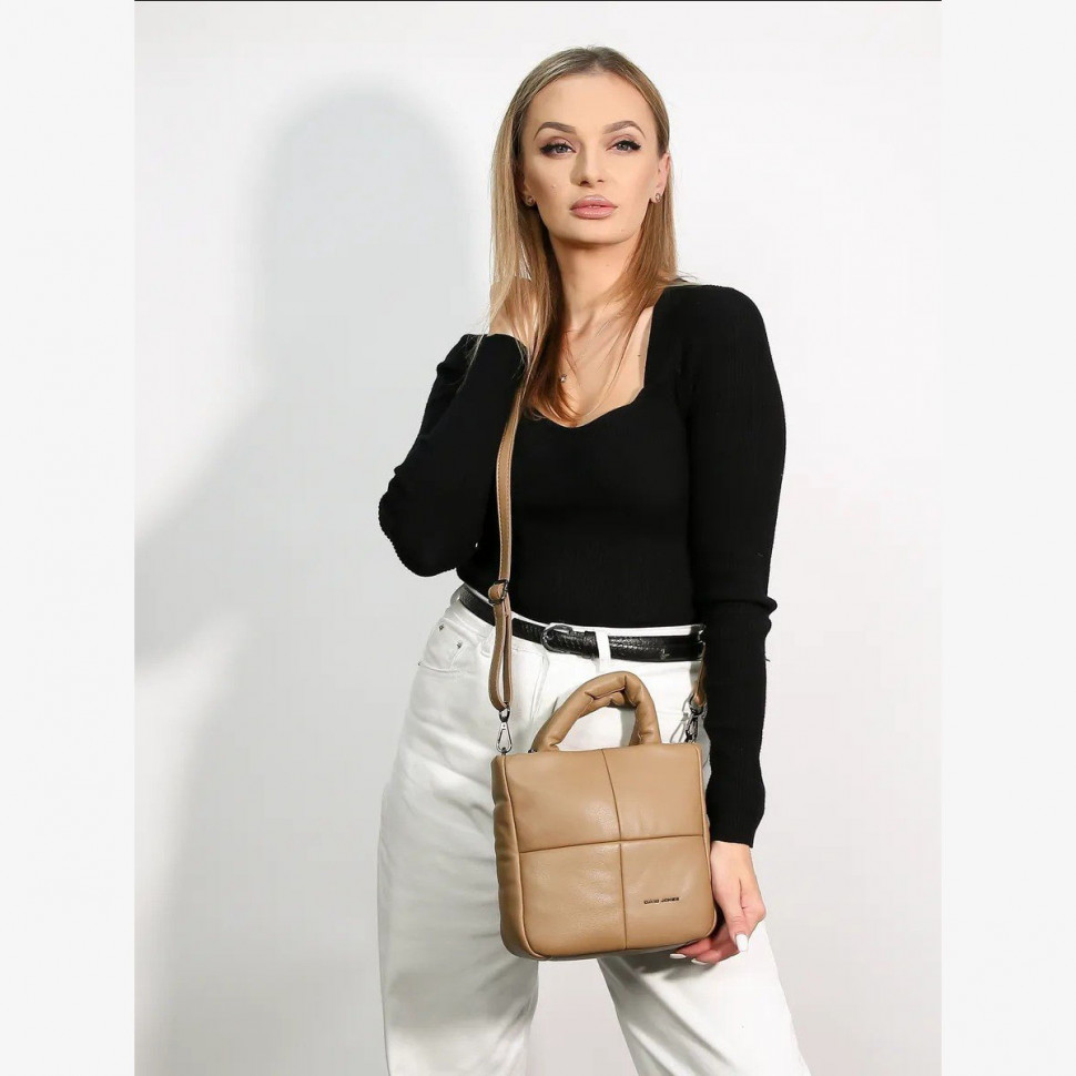 Сумка женская David Jones 7107 camel Сумка женская David Jones 7107 camel