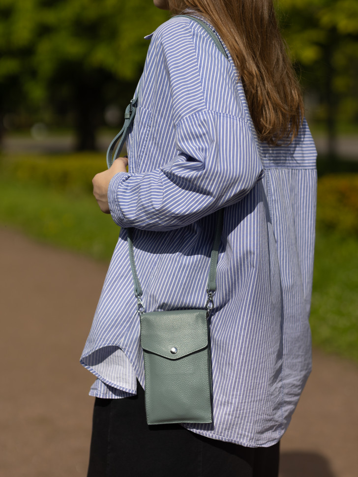 Сумка женская для телефона 5509 blue Сумка женская для телефона 5509 blue