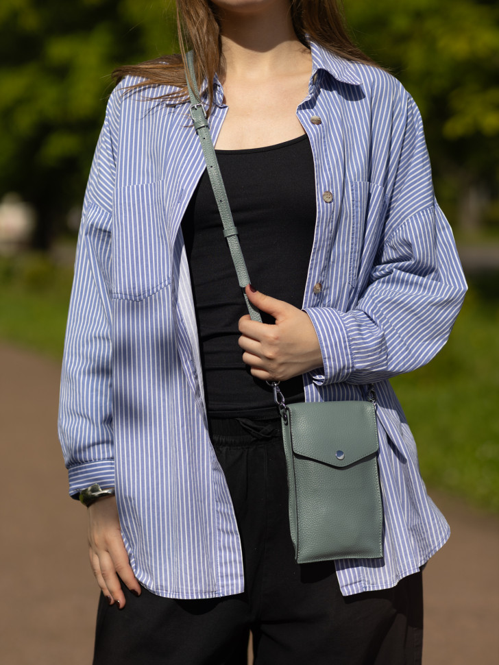 Сумка женская для телефона 5509 blue Сумка женская для телефона 5509 blue