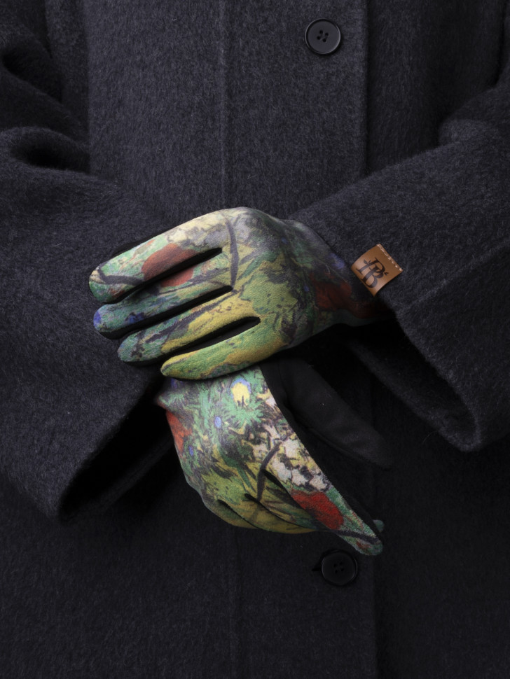 Перчатки женские Ангел 111-27 ваза с цветами Перчатки женские Ангел 111-27 ваза с цветами