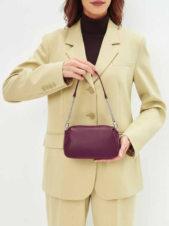 Сумка FIATO 2852 вителло бордо