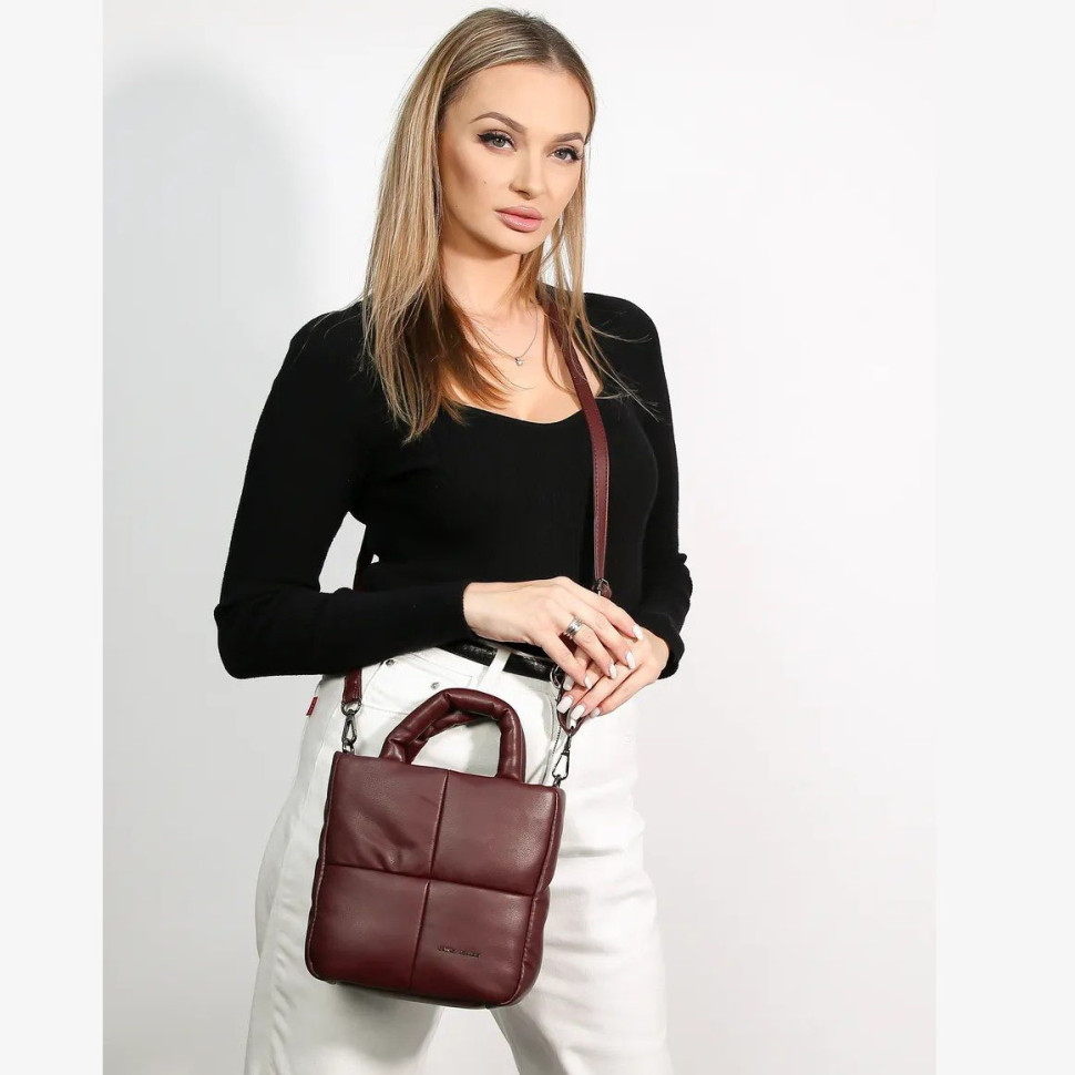 Сумка женская David Jones 7107 bordeaux Сумка женская David Jones 7107 bordeaux