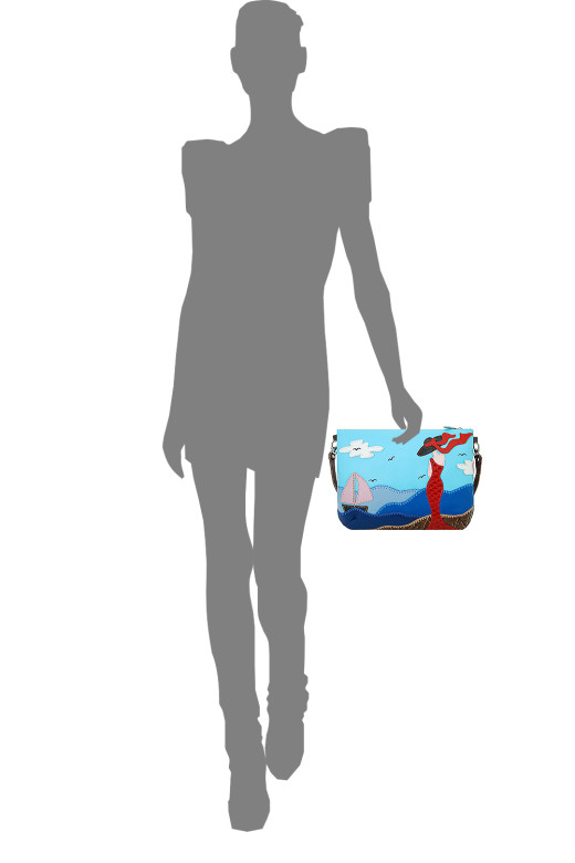 Сумка Protege ДС-261-153 "Дамочка №1" мокко флотер Сумка Protege ДС-261-153 "Дамочка №1" мокко флотер