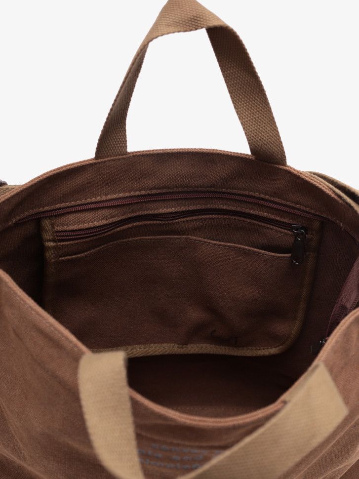 Шоппер LanShaWan 169 коричневый