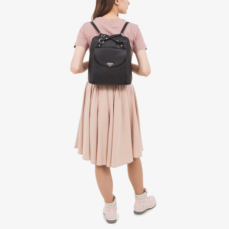 Сумка-трансформер женская Protege, ДС-226-246, "Город-32" чёрная