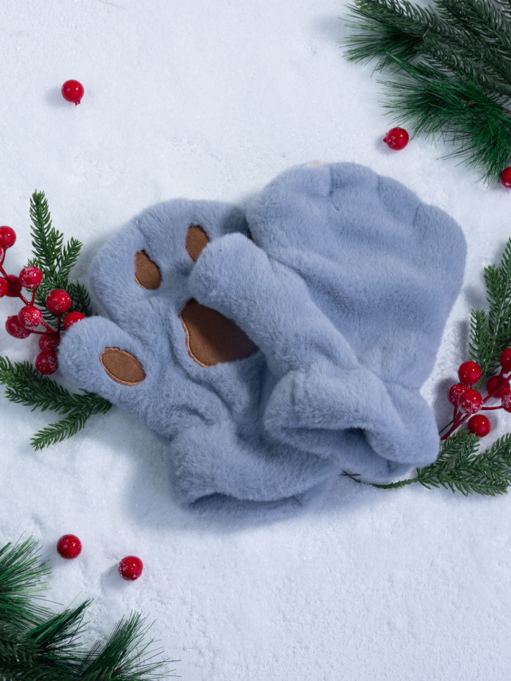 Перчатки женские Baggins митенки однотон в ассорт.