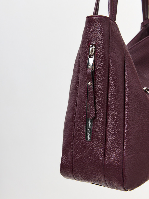 Сумка FIATO F2602 вителло бордо