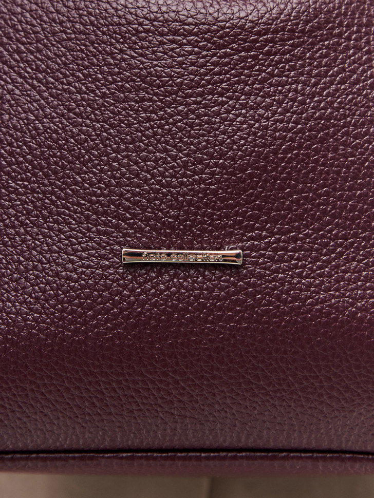 Сумка FIATO F2602 вителло бордо