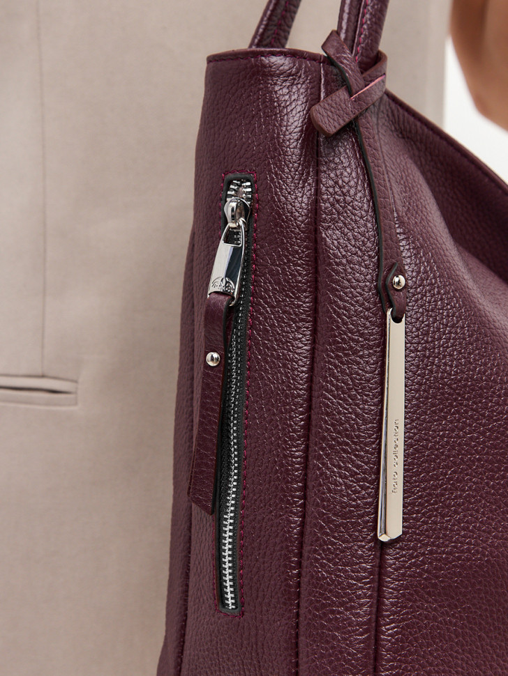 Сумка FIATO F2602 вителло бордо